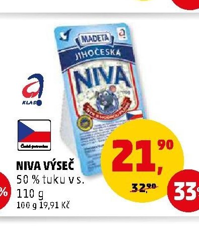 Niva výseč 110 g
