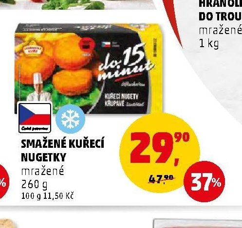 SMAŽENÉ KUŘECÍ NUGETKY