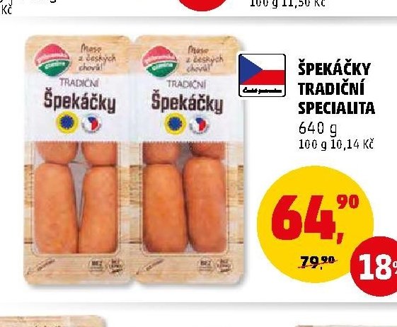 ŠPEKÁČKY TRADIČNÍ SPECIALITA