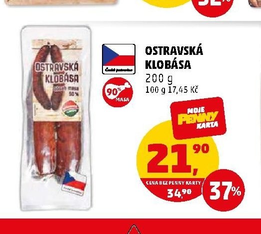 OSTRAVSKÁ KLOBÁSA