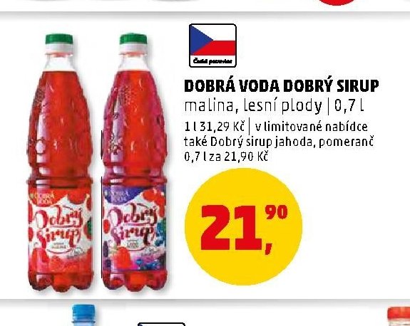 Dobrá voda Dobrý sirup