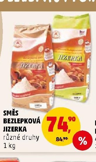 SMĚS BEZLEPKOVÁ JIZERKA