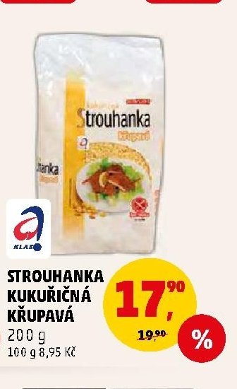 STROUHANKA KUKUŘIČNÁ KŘUPAVÁ