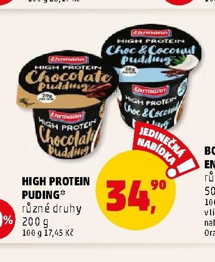 HIGH PROTEIN PUDING