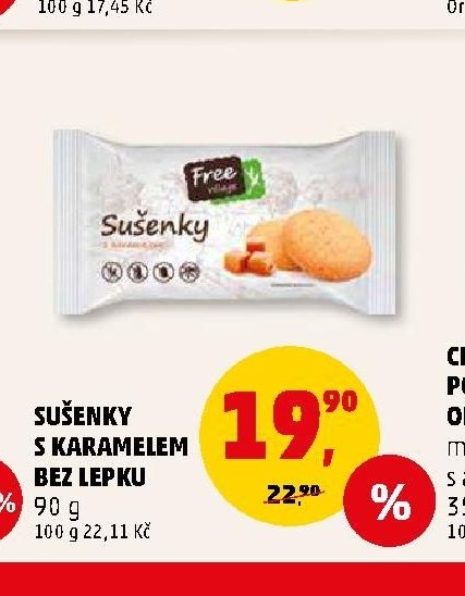 SUŠENKY S KARAMELEM BEZ LEPKU
