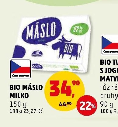 BIO MÁSLO MILKO