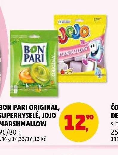 Bon Pari Original, Superkyselé, JoJo Marshmallow