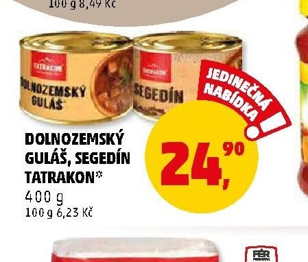 Dolnozemský guláš, Segedín Tatrakon
