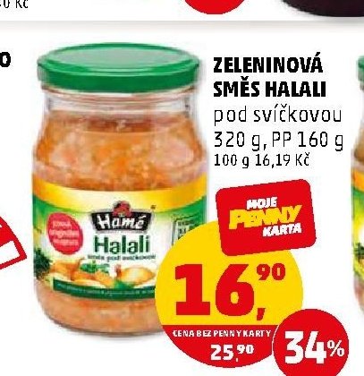 Zeleninová směs Halali