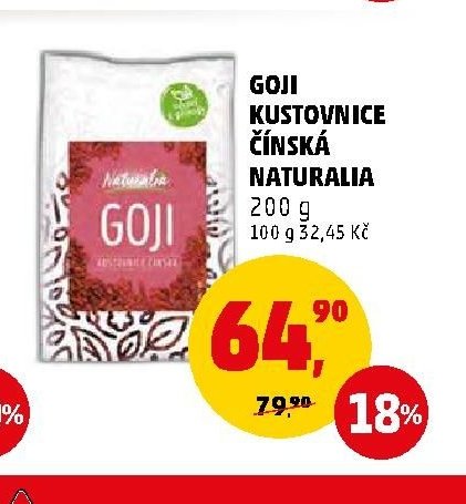 Goji kustovnice čínská Naturalia