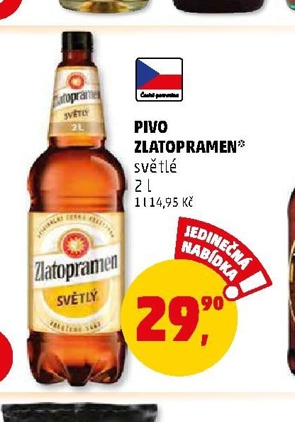 Pivo Zlatopramen