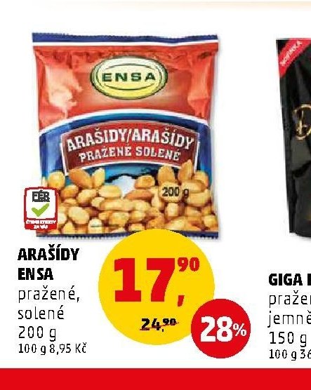 Arašídy Ensa