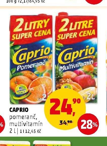 Caprio pomeranč, multivitamin
