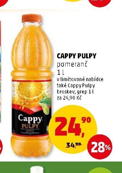 Cappy Pulpy pomeranč