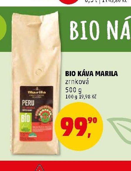 Bio káva Marila