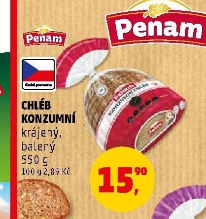 Penam chléb konzumní