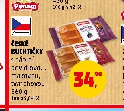 Penam české buchtičky