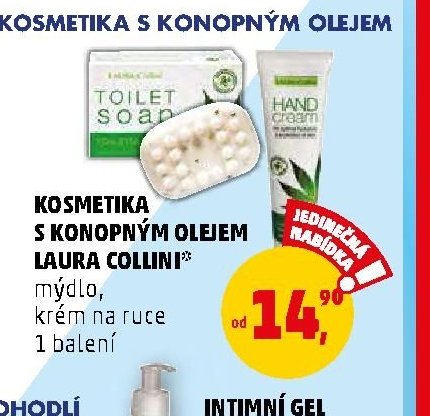 Laura Collini kosmetika s konopným olejem