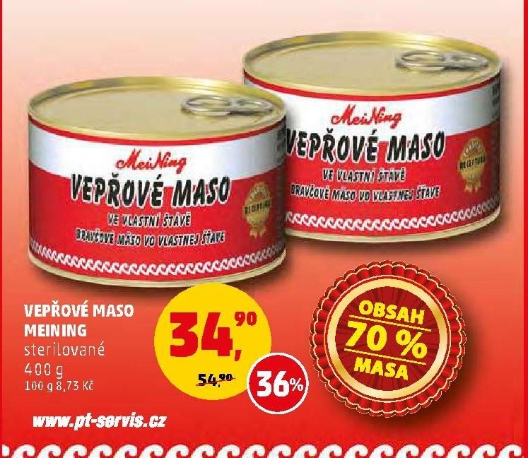 VEPŘOVÉ MASO MEINING