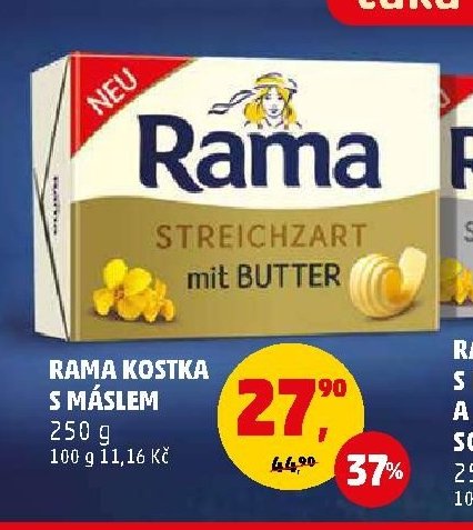 RAMA KOSTKA S MÁSLEM