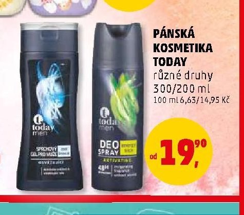 PÁNSKÁ KOSMETIKA TODAY různé druhy