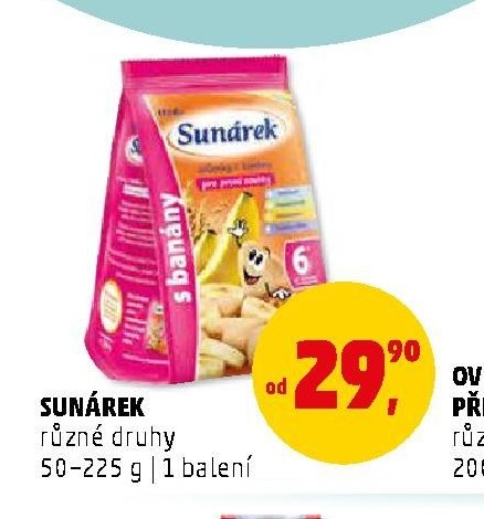 SUNÁREK různé druhy 50-225 g