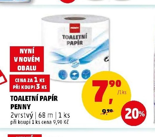 TOALETNÍ PAPÍR PENNY