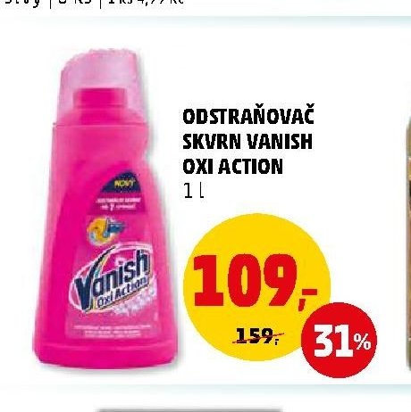 ODSTRAŇOVAČ SKVRN VANISH OXI ACTION