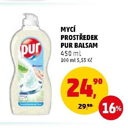 MYCÍ PROSTŘEDEK PUR BALSAM