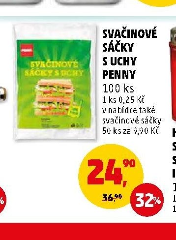 SVAČINOVÉ SÁČKY S UCHY PENNY