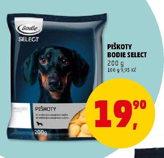PIŠKOTY BODIE SELECT