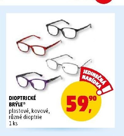 DIOPTRICKÉ BRÝLE