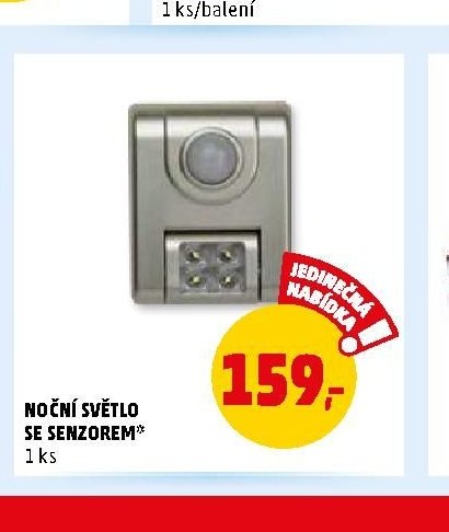 NOČNÍ SVĚTLO SE SENZOREM