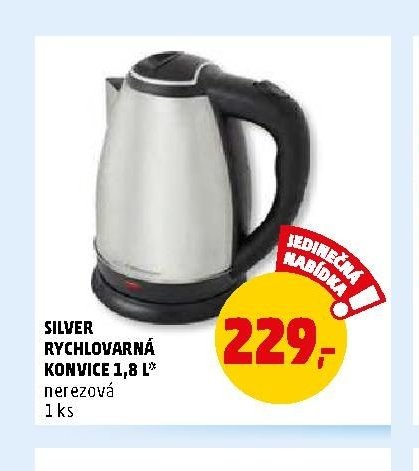 SILVER RYCHLOVARNÁ KONVICE 1,8 L