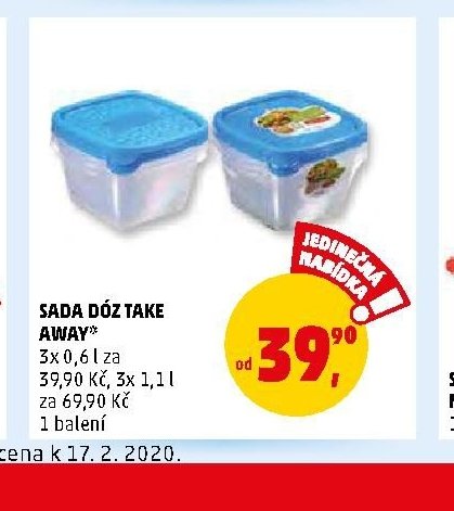 SADA DÓZ TAKE AWAY