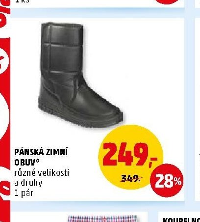 PÁNSKÁ ZIMNÍ OBUV*