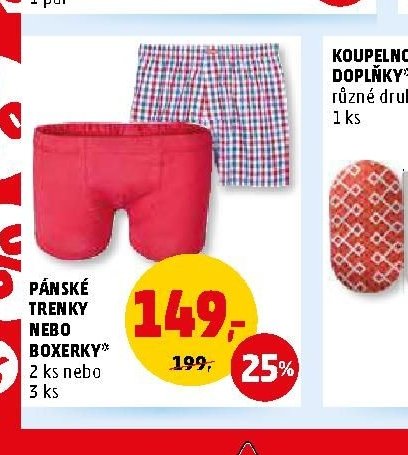 PÁNSKÉ TRENKY NEBO BOXERKY*
