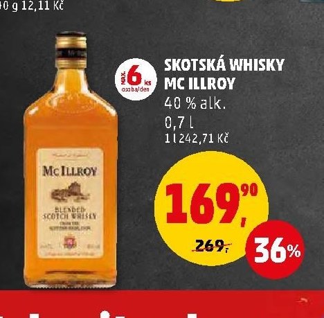 Skotská whisky Mc Illroy
