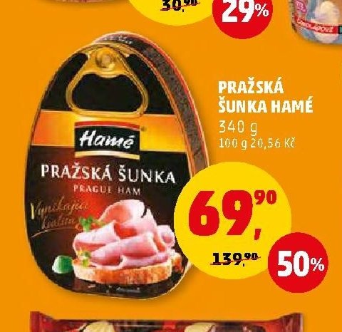 Pražská šunka Hamé