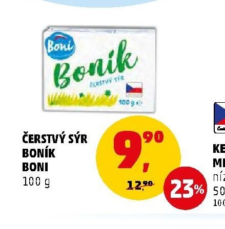 ČERSTVÝ SÝR BONÍK