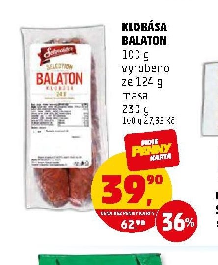 KLOBÁSA BALATON