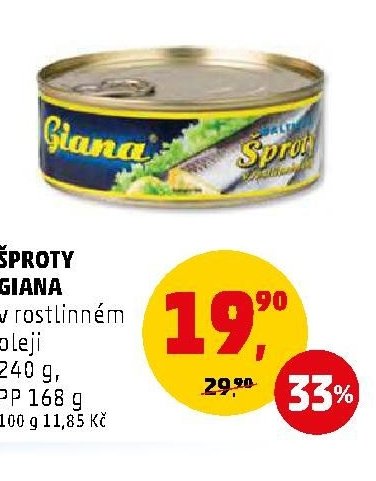 ŠPROTY GIANA
