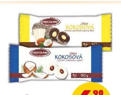 Tyčinka Jsem kokosová