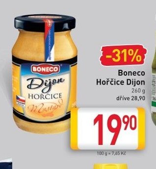 Boneco Hořčice Dijon