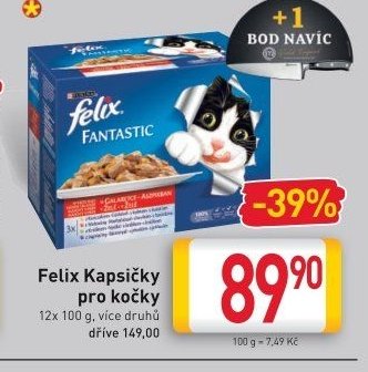 Felix Kapsičky pro kočky