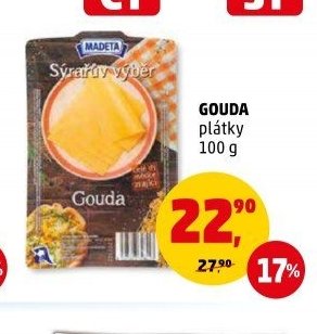 GOUDA plátky 100 g