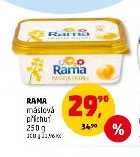 RAMA máslová příchuť 250 g