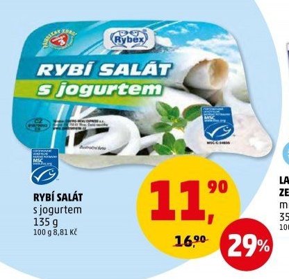 RYBÍ SALÁT s jogurtem 135 g