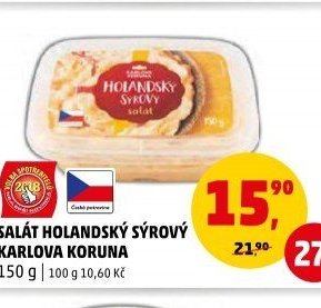 Salát holandský sýrový Karlova Koruna 150 g