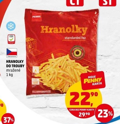 HRANOLKY DO TROUBY mražené